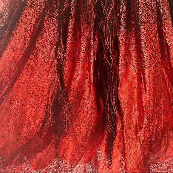 Spirit Halloween Girls Vampire Costume Dress  Gothic Medieval Size M 8-10 - Picture 4 of 9